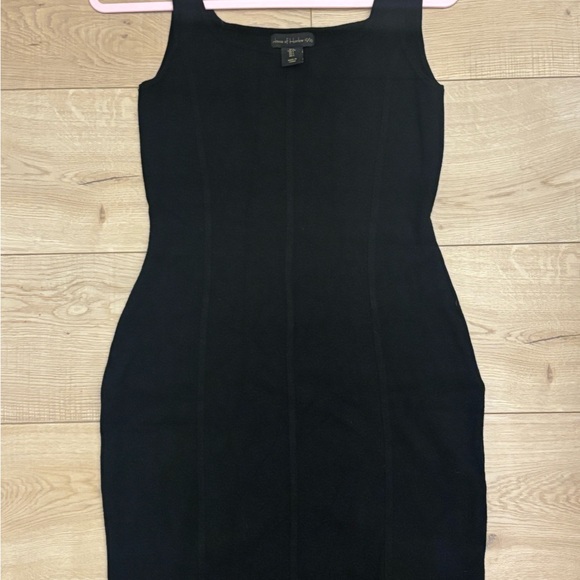 Black Sleeveless Bodycon Dress House of Harlow 1960 Luxe Essentials Size Large - Picture 10 of 10